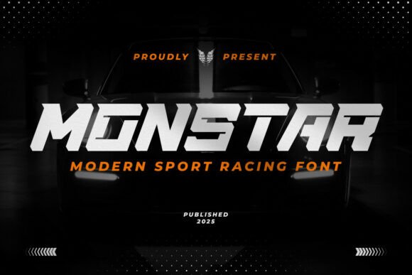 Monstar Font: A Display Typeface for High-Energy Branding